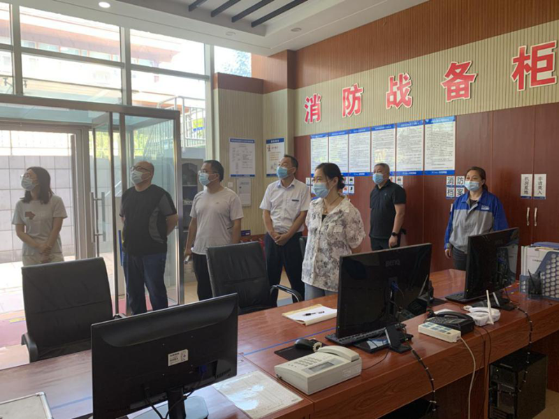 国控资产经营部副部长刘瑜到国控北方硅谷公司督导检查